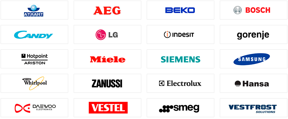 Ремонтируемые бренды стиралок
