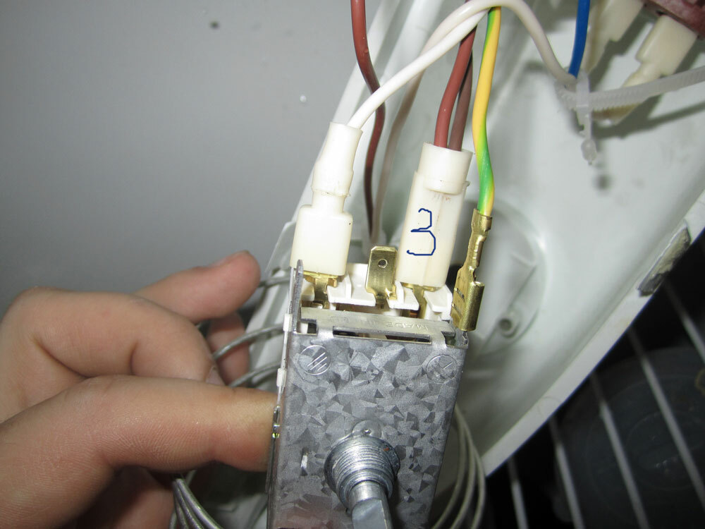 Замена терморегулятора&nbsp;